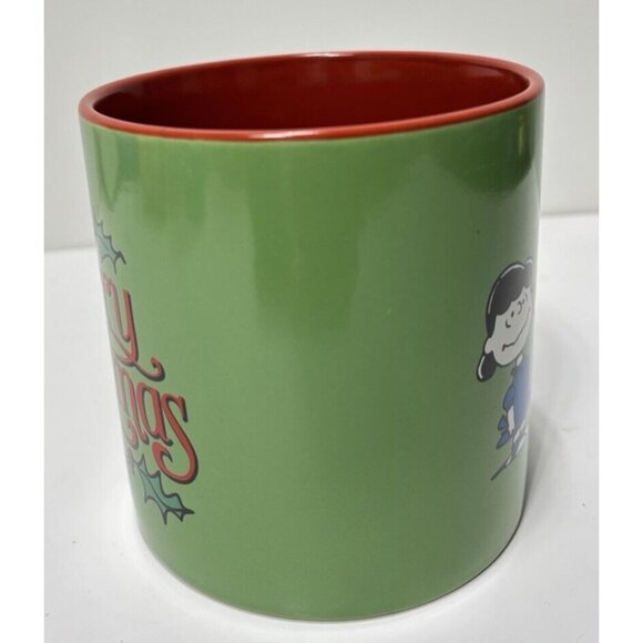 Charlie Brown’s Merry Christmas Large Coffee Mug – Bioworld Festive Holiday Cup - Picture 6 of 10